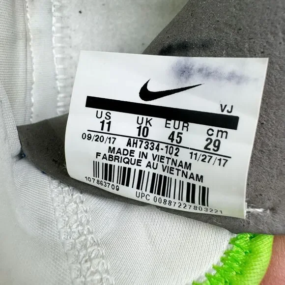 Nike Air Huarache Drift Scream Green Men's Training Shoes AH7334-102 - Picture 12 of 13